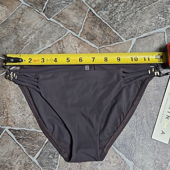 NWT Vitamin A Chocolate Brown Bikini Bottom Sz XS - Picture 4 of 8